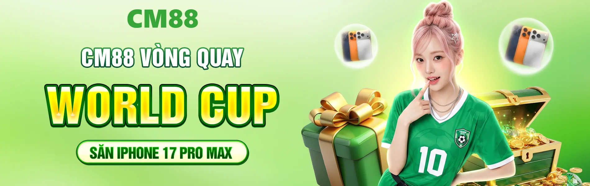 CM88 ✔️ Link CM88.COM Cược Thể Thao WC Thưởng Tới 28,888K